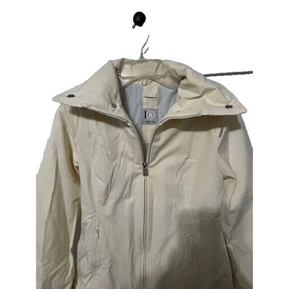 Vintage Y2K Bogner Fire + Ice Ski Jacket Womens Size 6 White Softshell Insulated - Picture 4 of 16